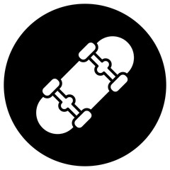 Skateboard Vector Icon Design Illustration