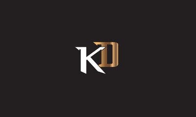 KD, DK , K , D , Abstract Letters Logo Monogram