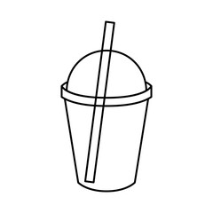 Coffee cup icons vector. Soft drink flat icon. vector illustration flat style