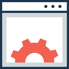 A web development flat icon download 