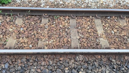 railway tracks detail