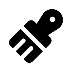 brush glyph icon