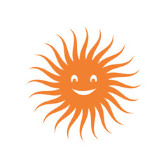 sun illustration design