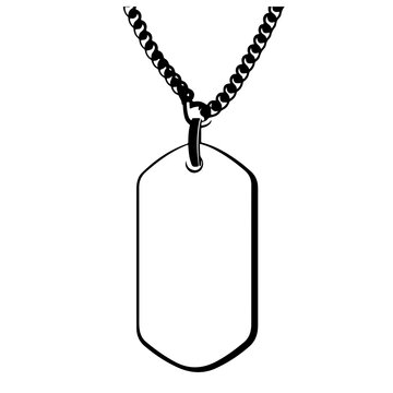 Military Army - Dog Tag Necklace
