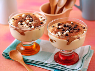 Tiramisu cups.