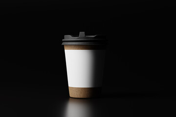 biodegradable paper cup mockups for coffee and soda