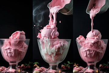 The art of making delicious ice cream: capturing the creative and authentic process