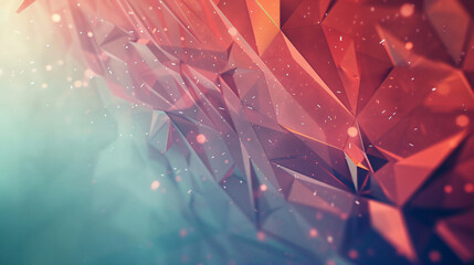 Abstract low poly background.