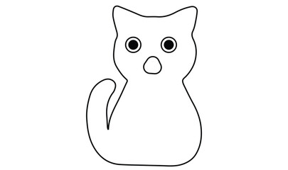  Сollection of various naughty cats in a box and bags. Funny Animals. Collection of cartoon cats peeking of the corner.
