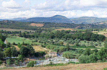 Cascate de Mulino near Saturnia in Tuscany