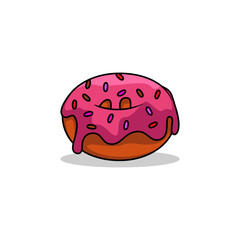 Donut logo illustration