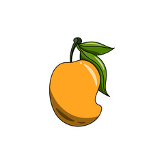 Mango logo design artwork