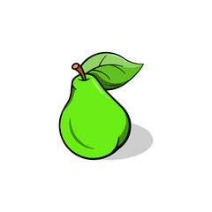 papaya color logo design