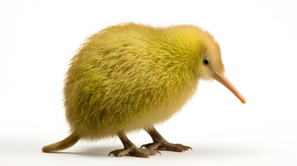 Kiwi on white background