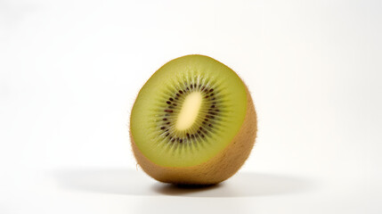 Kiwi on white background