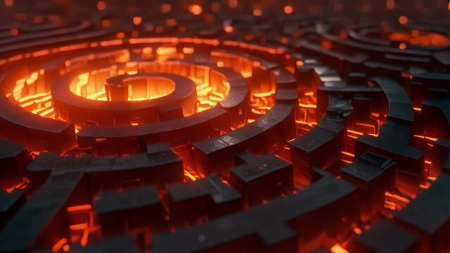 A labyrinth of abstract concepts and perceptions constantly evolving and challenging our understanding of self.