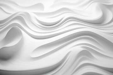 glossy white liquid oil paint opaque, surface waves, background