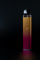  Electronic cigarette on a black background