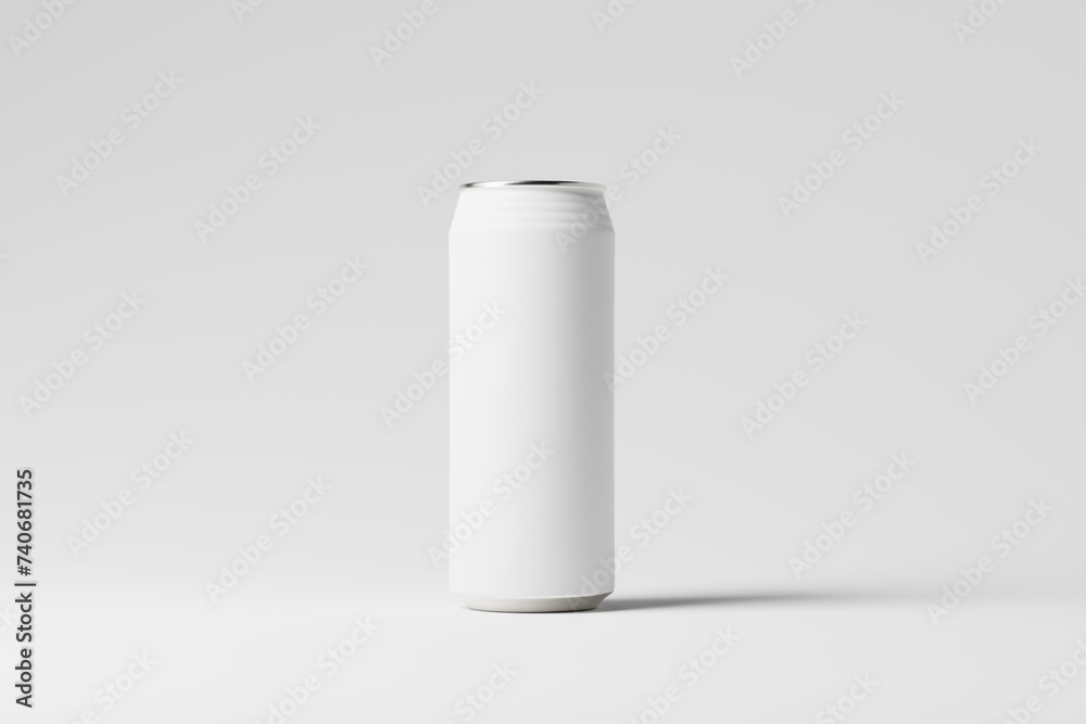 Canvas Prints Retro style ridged can mockups featuring aluminum cans with ridges on top of the can