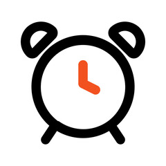 alarm clock line icon