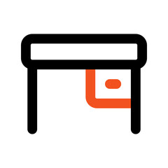 desk line icon