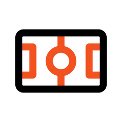 football field line icon