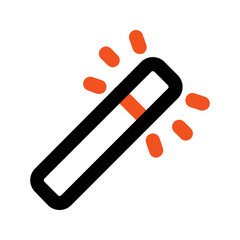 magic wand line icon