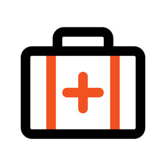 medical box line icon