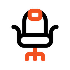 office chair line icon