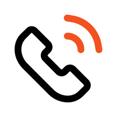 phone call line icon