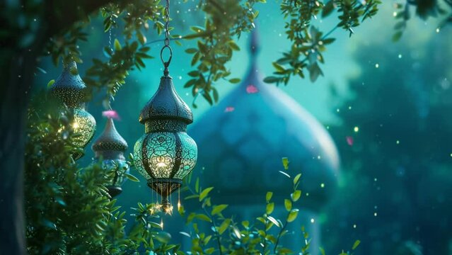 scene with reef, 4k, animation video, background, seamless looping, generative AI