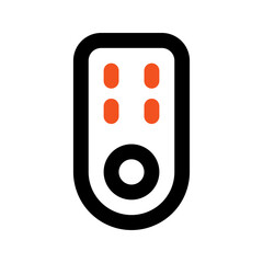 remote control line icon