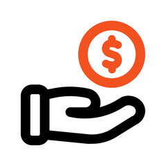 savings line icon