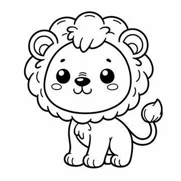 Cute coloring pictures of animals 
