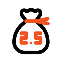zakat line icon