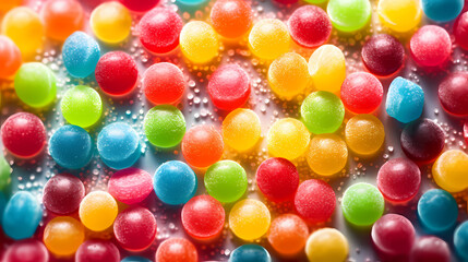 Obraz premium Colorful candy background