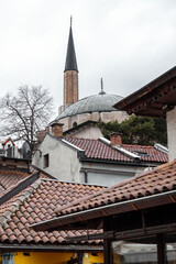 Bascarsija is Sarajevo's old bazaar and the historical center of the city, Bosnia and Herzegovina