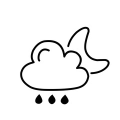 hand drawn weather