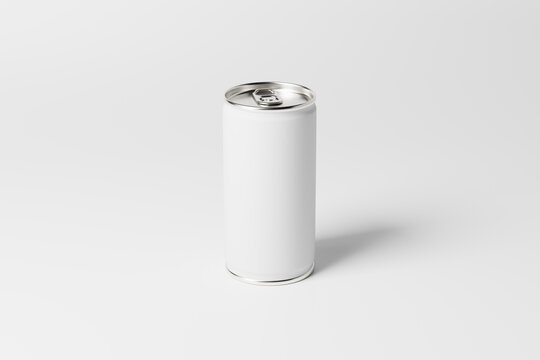180ml or 200ml Soda / Beer can Mockup