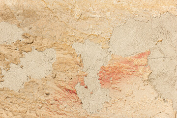 Wall background. Stone beige texture