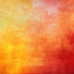 Red orange and yelllow background with watercolor and grunge texture