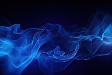 Shiny smoke. Glitter fluid. Ink water. Magic mist. Blue color particles texture paint vapor storm