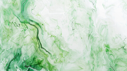 Bright green marble paper textures on white background.