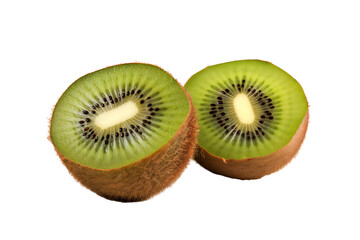 Kiwi fruit isolated on white background