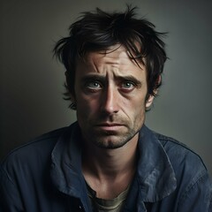 Fototapeta premium portrait of a person man and woman.