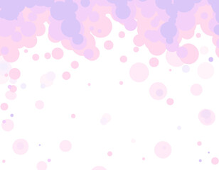 メンフィス幾何学模様のフレーム背景素材　4