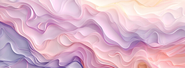 Obraz premium Background of abstract fluid purple waves creating a sense of motion
