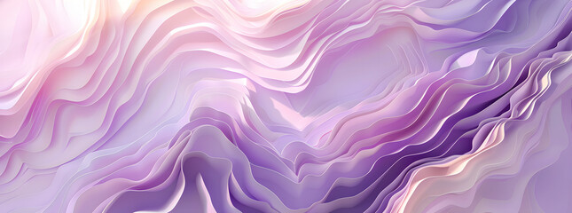 Obraz premium Background of abstract fluid purple waves creating a sense of motion