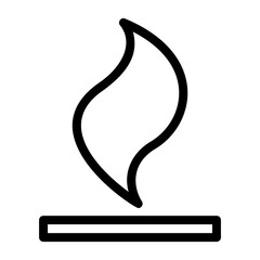 fire outline icon