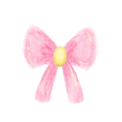 Pink bow